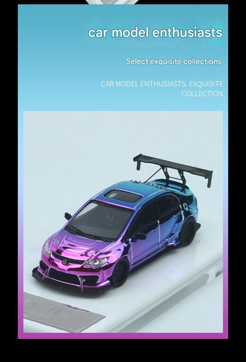 1:64 Honda Civic Explosive Alloy Car Model
