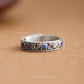 Retro Enamel Elephant Ring