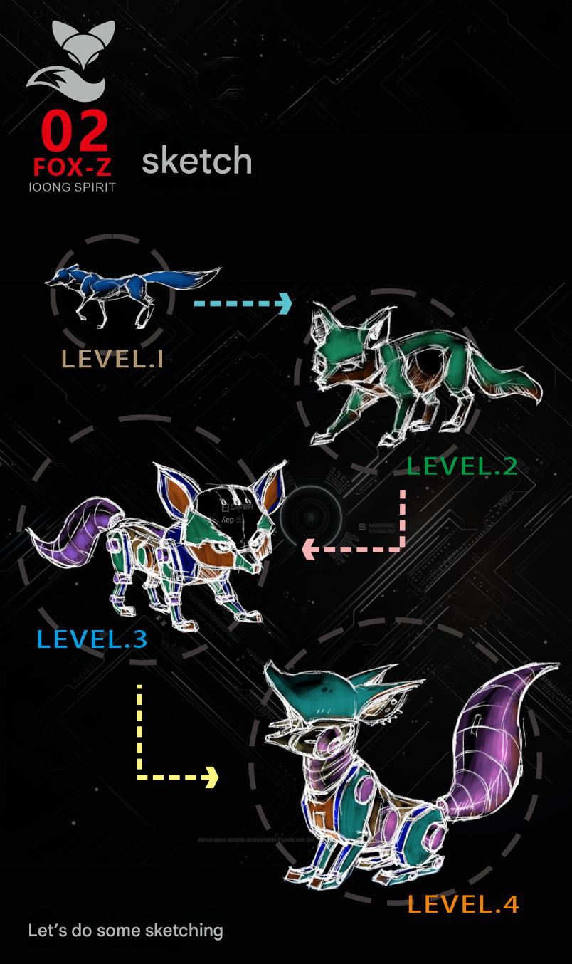Fox 3D Metal Assembly Puzzle Kit