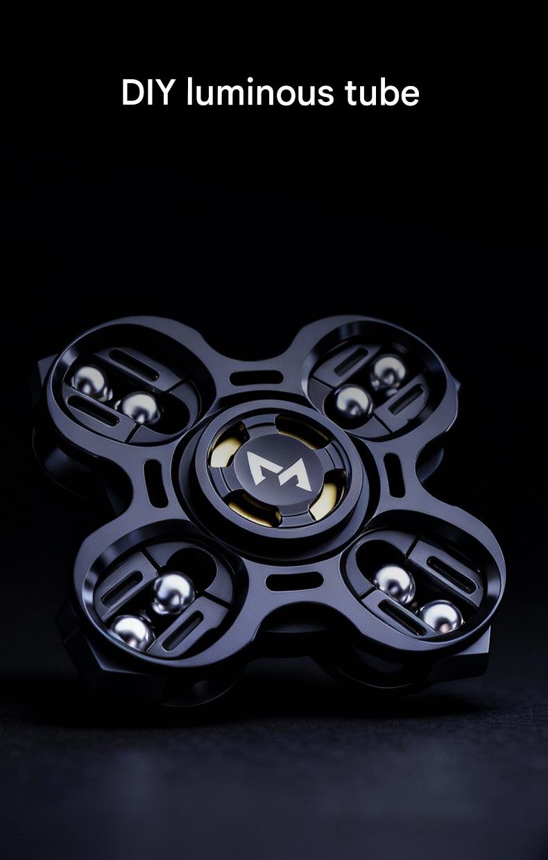 Metal Star Wheel Fidget Spinner Toy