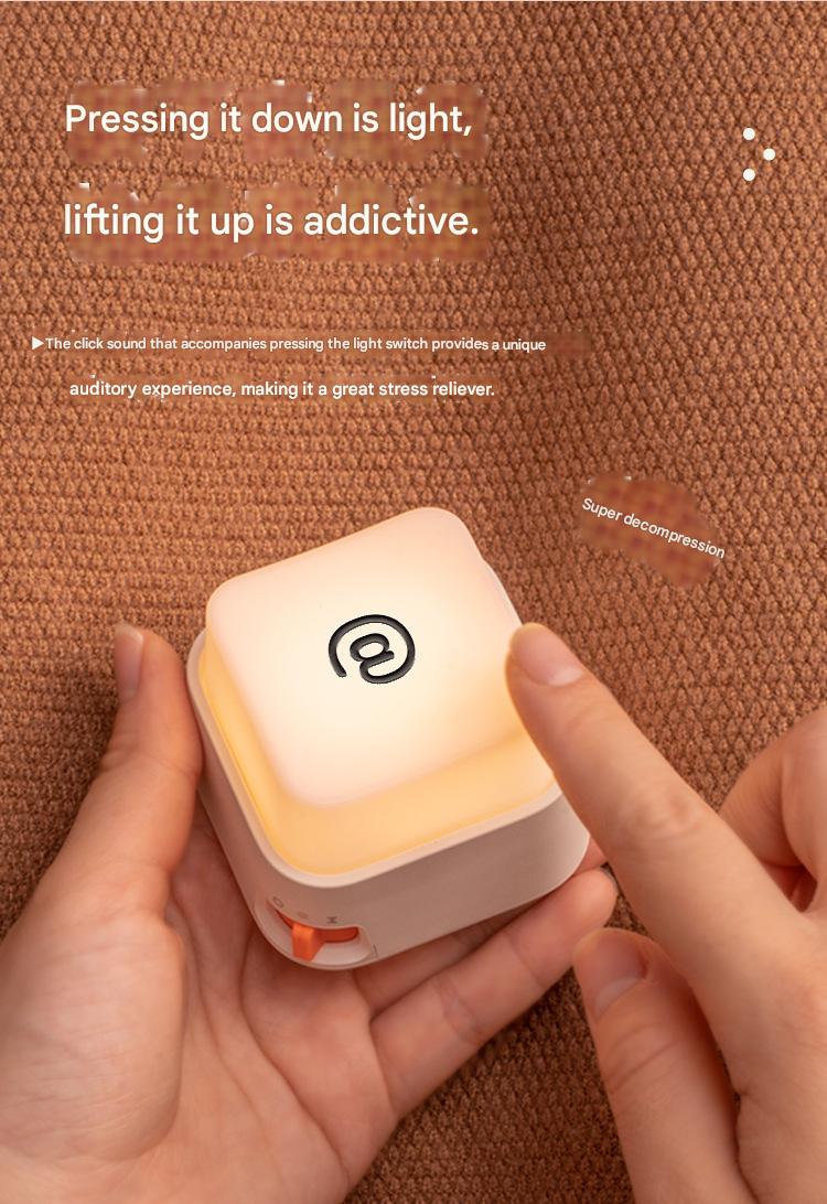 Mini Rechargeable Keyboard Decorative Night Light