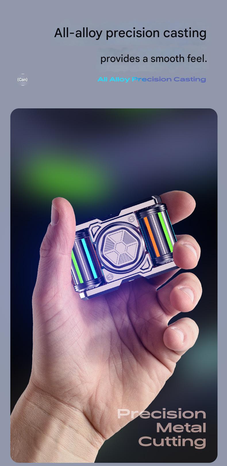 Tank 101 Metal EDC Fingertip Gyro Toy