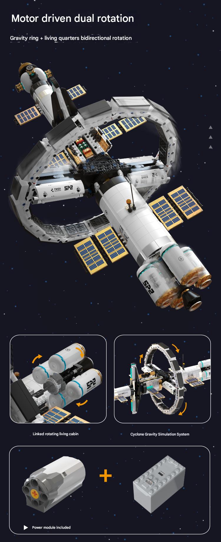 T5006  Space Exploration Station Building Blocks Set