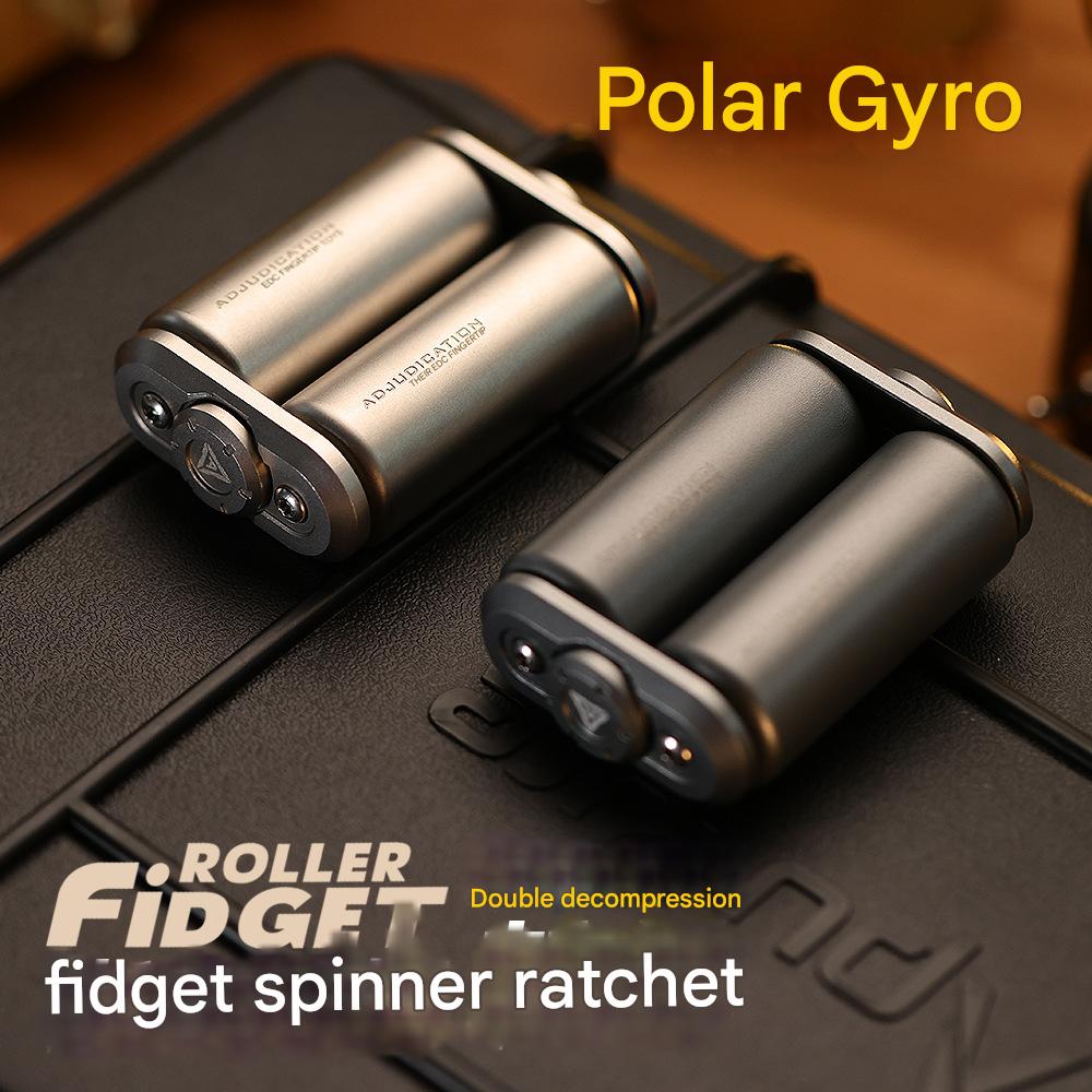 Dual Roller EDC Fingertip Decompression Toy