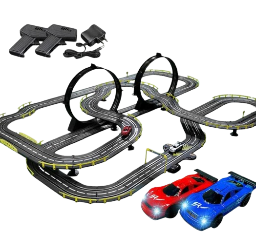 Double Remote Control Track Racing Car Set