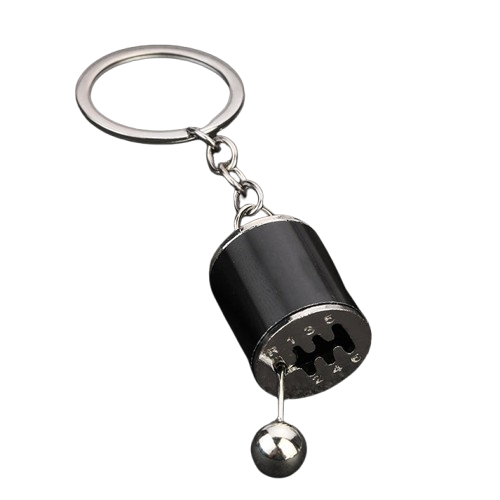 Car Gear Shifter Keychain