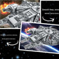 Millennium Falcon Star Wars  Building Blocks Set