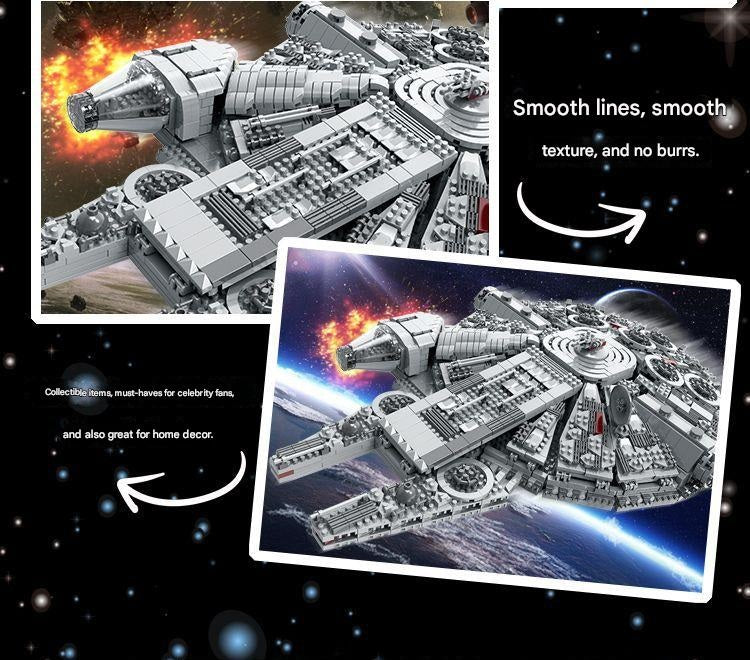Millennium Falcon Star Wars  Building Blocks Set