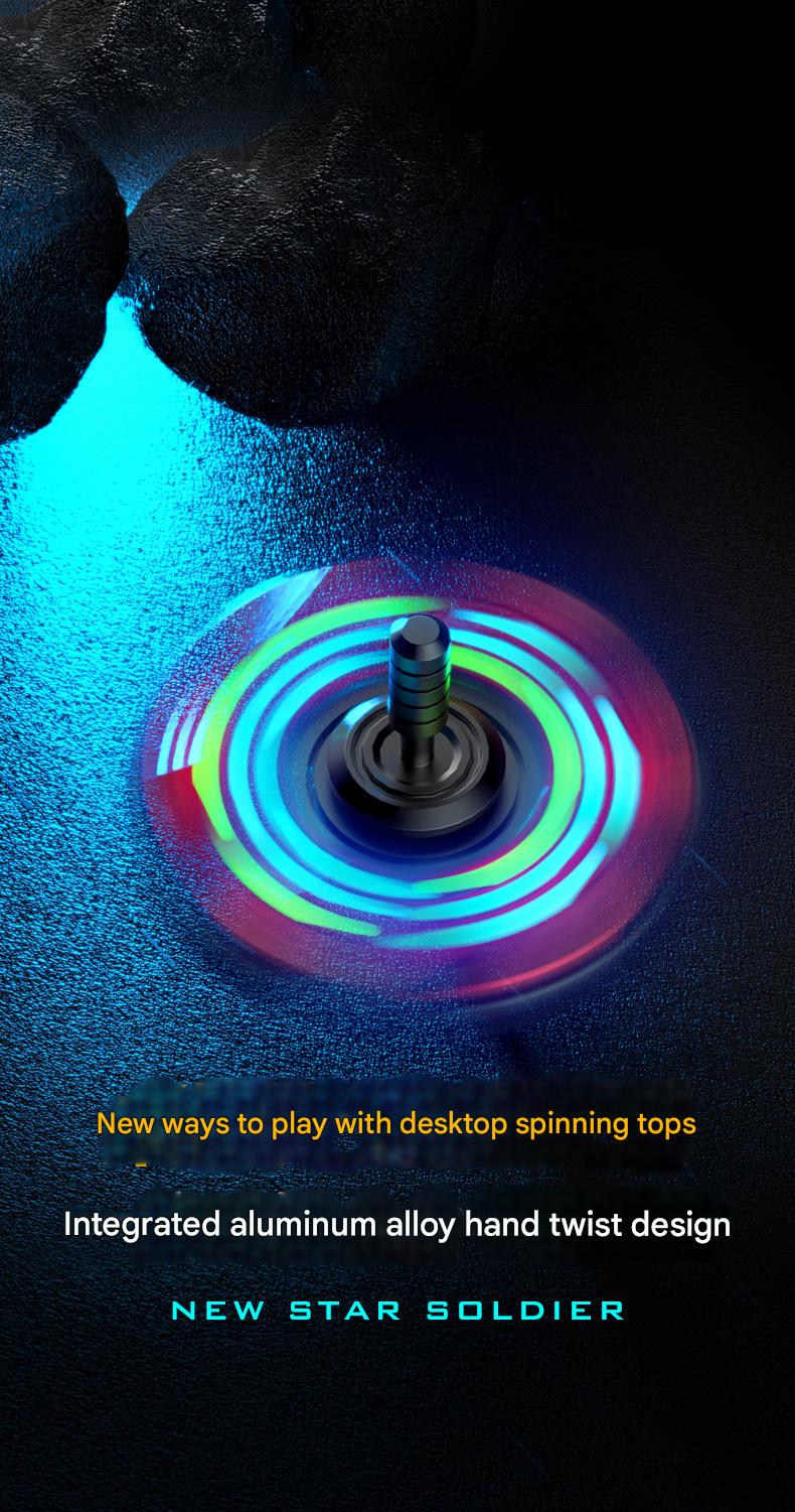 Luminous Star Soldier Finger Spinner
