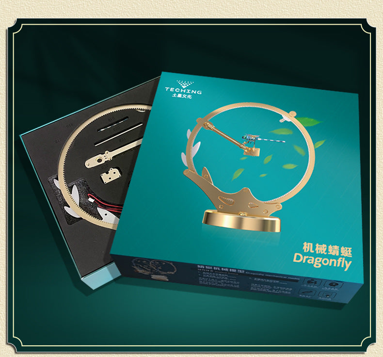 Saturn Culture Mechanical Dragonfly Art Model Ornament