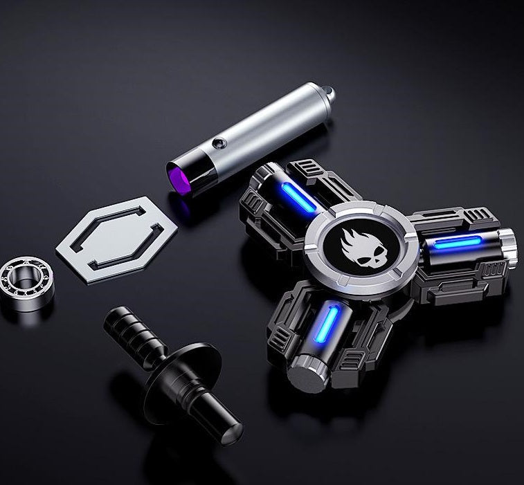 LED Alloy Fidget Finger Spinner