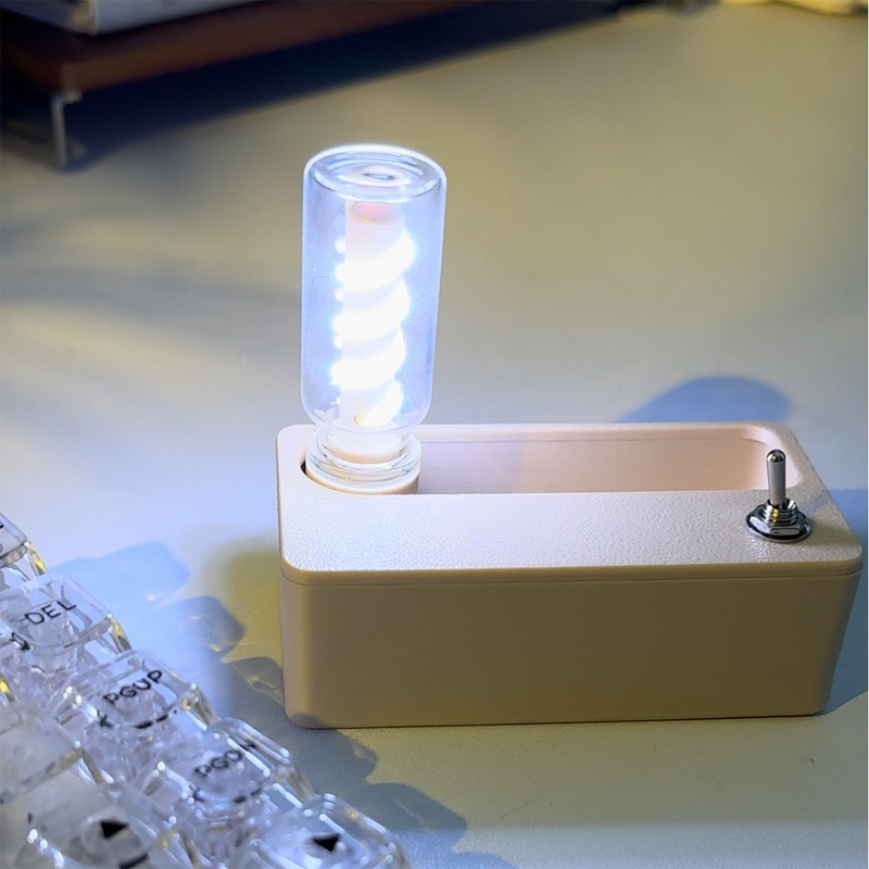 Vintage Spiral LED Table Lamp