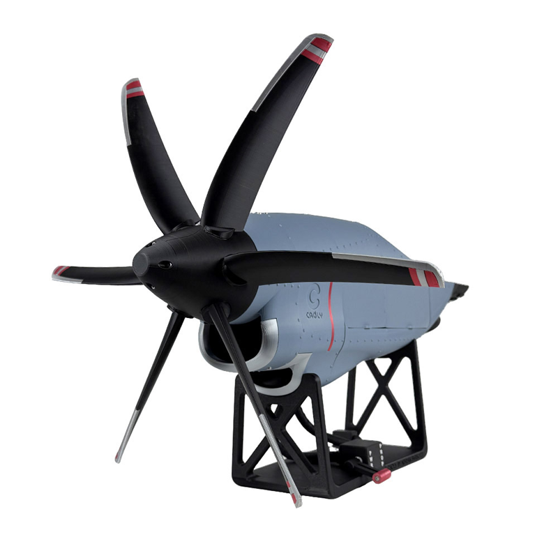 C-130 Aircraft Turboprop Engine Model Assembled