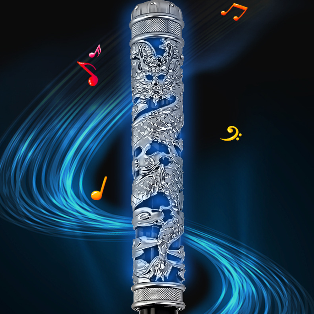Wukong Telescopic Voice Activated LED Luminous Monkey King Hoop Bar