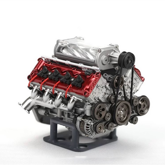 Mini V8 Engine Model DIY Assembly Kit