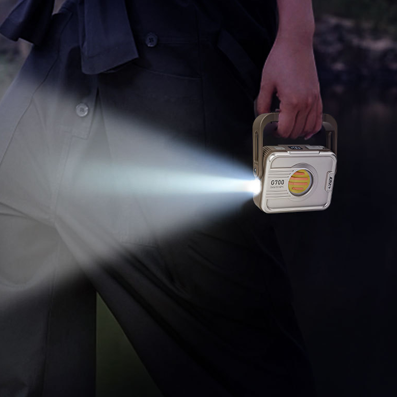 Portable Rechargeable LED Camping Light Power Bank