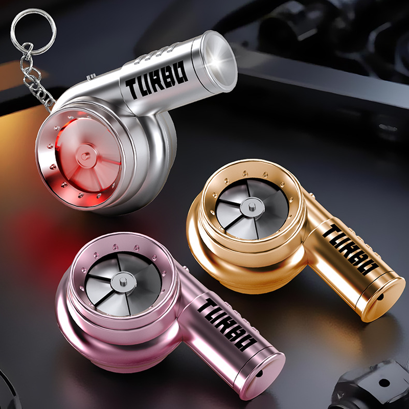 Turbo Charger Metal Key Chain