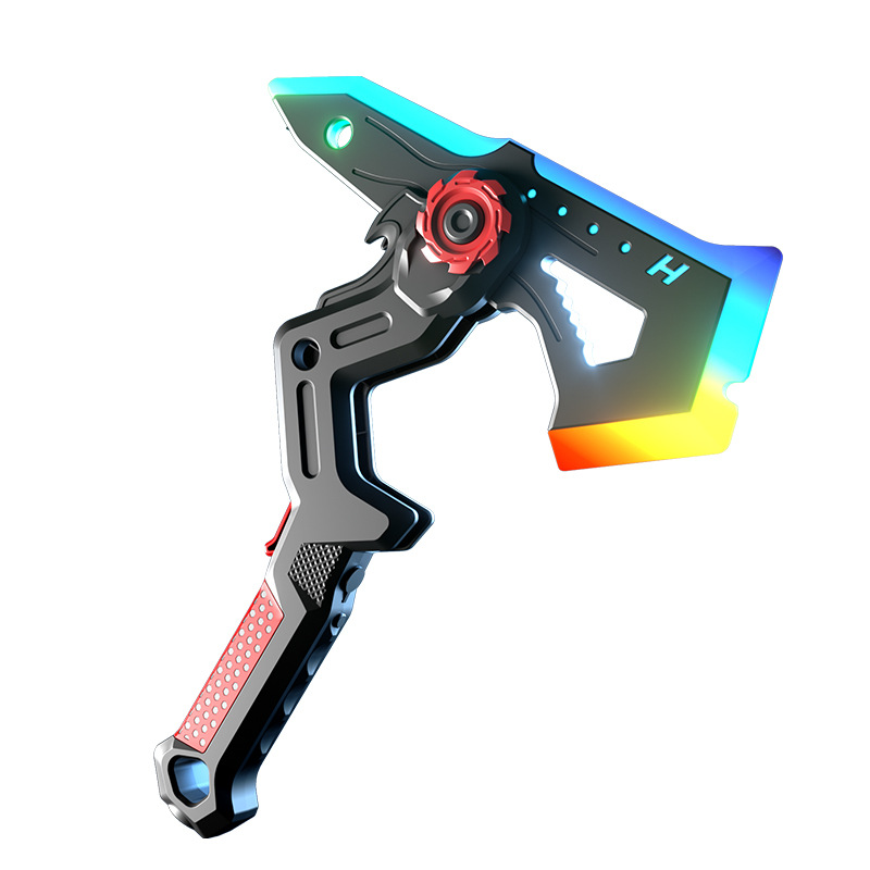 Dual-Form Projectile Laser Light Saber Shadow Sword Axe