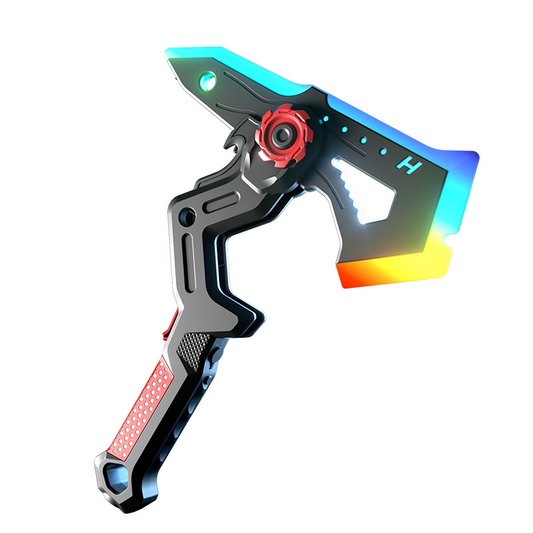 Dual-Form Projectile Laser Light Saber Shadow Sword Axe