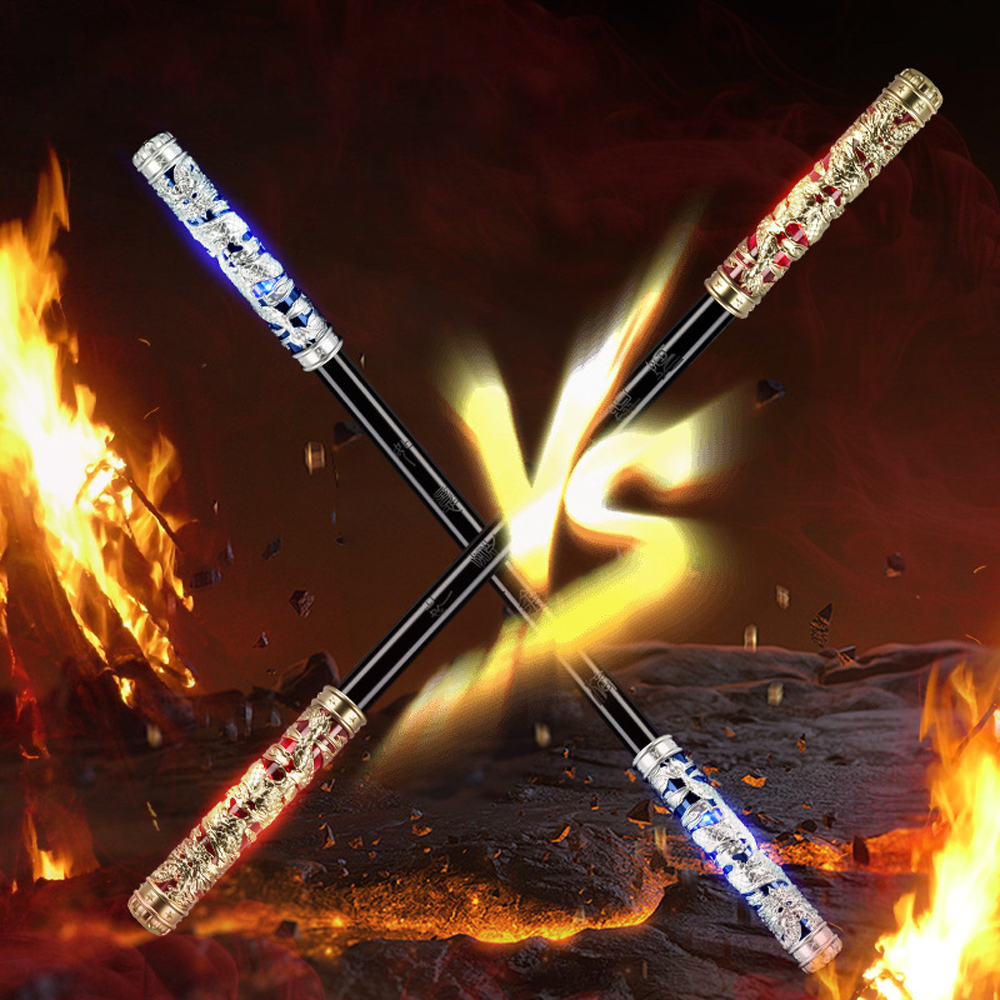 Wukong Telescopic Voice Activated LED Luminous Monkey King Hoop Bar
