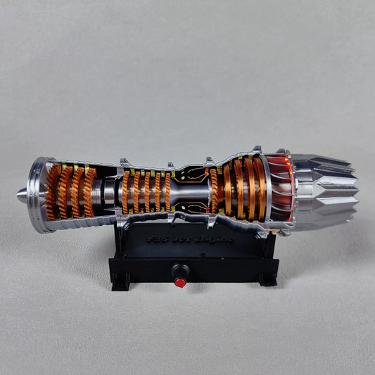 Mini Turbofan Jet Engine Model Electric Start