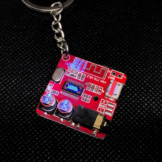 Circuit Board Tech Keychain