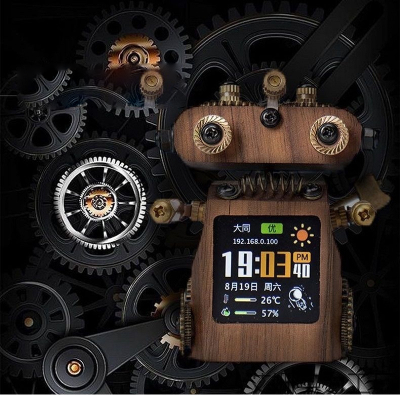 WiFi Desktop Weather Clock Table