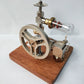 Power Stirling External Combustion Metal Mechanical Engine Model