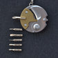 Mini Coin Pocket Folding Knife Keychain