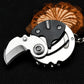 Mini Coin Pocket Folding Knife Keychain